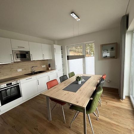 Diemelblick Acht - Ferienhaus Fuer 6 Personen Mit Sauna, Garten Und Dachterrasse Mit Panoramablick Heringhausen Dış mekan fotoğraf
