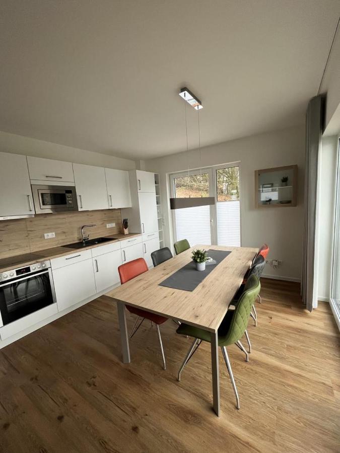 Diemelblick Acht - Ferienhaus Fuer 6 Personen Mit Sauna, Garten Und Dachterrasse Mit Panoramablick Heringhausen Dış mekan fotoğraf
