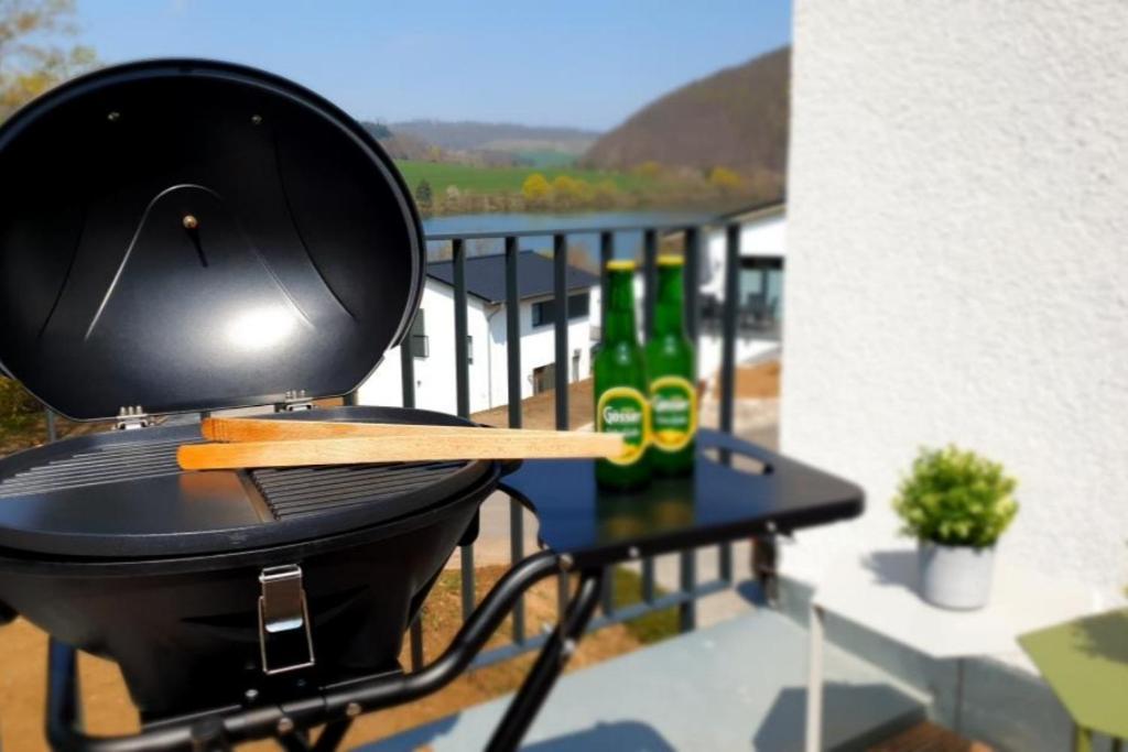 Diemelblick Acht - Ferienhaus Fuer 6 Personen Mit Sauna, Garten Und Dachterrasse Mit Panoramablick Heringhausen Dış mekan fotoğraf