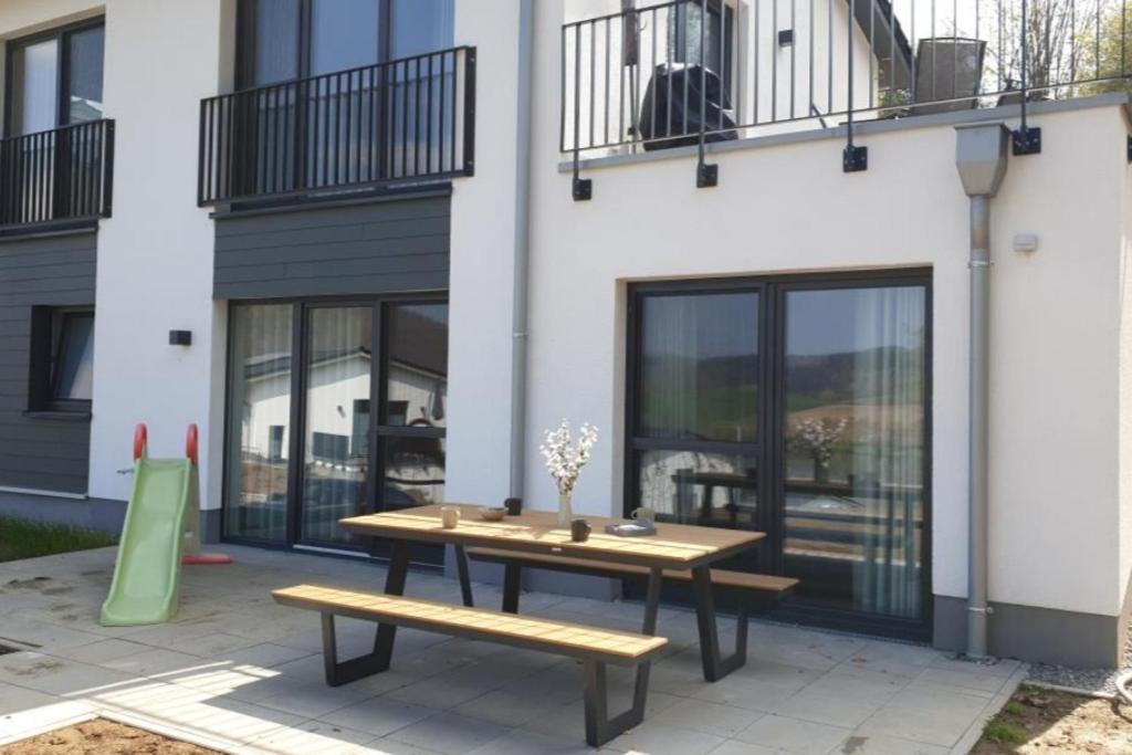 Diemelblick Acht - Ferienhaus Fuer 6 Personen Mit Sauna, Garten Und Dachterrasse Mit Panoramablick Heringhausen Dış mekan fotoğraf