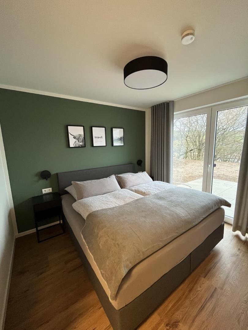 Diemelblick Acht - Ferienhaus Fuer 6 Personen Mit Sauna, Garten Und Dachterrasse Mit Panoramablick Heringhausen Dış mekan fotoğraf