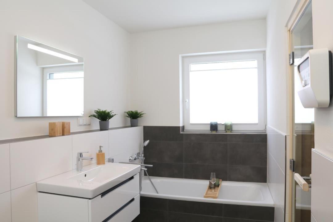 Diemelblick Acht - Ferienhaus Fuer 6 Personen Mit Sauna, Garten Und Dachterrasse Mit Panoramablick Heringhausen Dış mekan fotoğraf