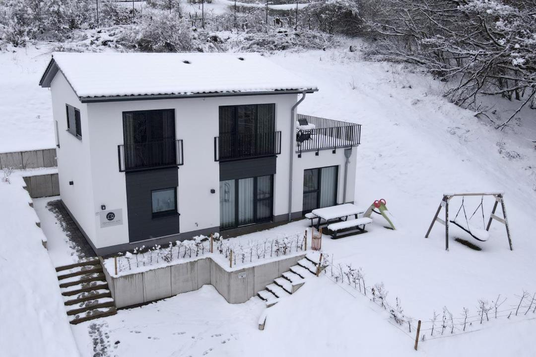 Diemelblick Acht - Ferienhaus Fuer 6 Personen Mit Sauna, Garten Und Dachterrasse Mit Panoramablick Heringhausen Dış mekan fotoğraf