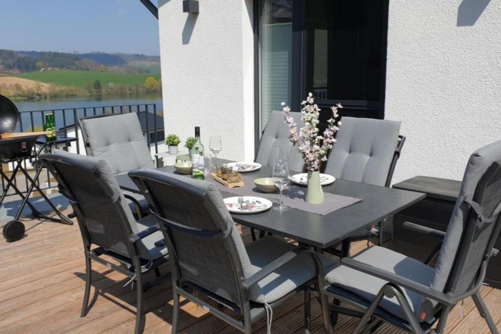 Diemelblick Acht - Ferienhaus Fuer 6 Personen Mit Sauna, Garten Und Dachterrasse Mit Panoramablick Heringhausen Dış mekan fotoğraf